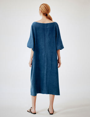 Meditation Dress dark indigo