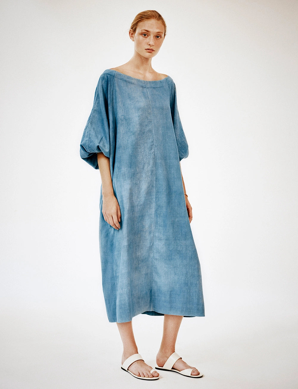 Meditation Dress light indigo