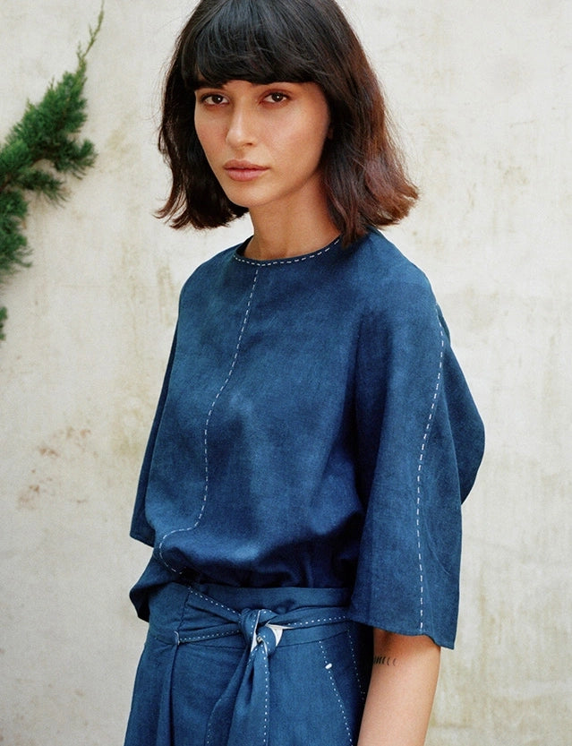 Anti T-shirt Indigo