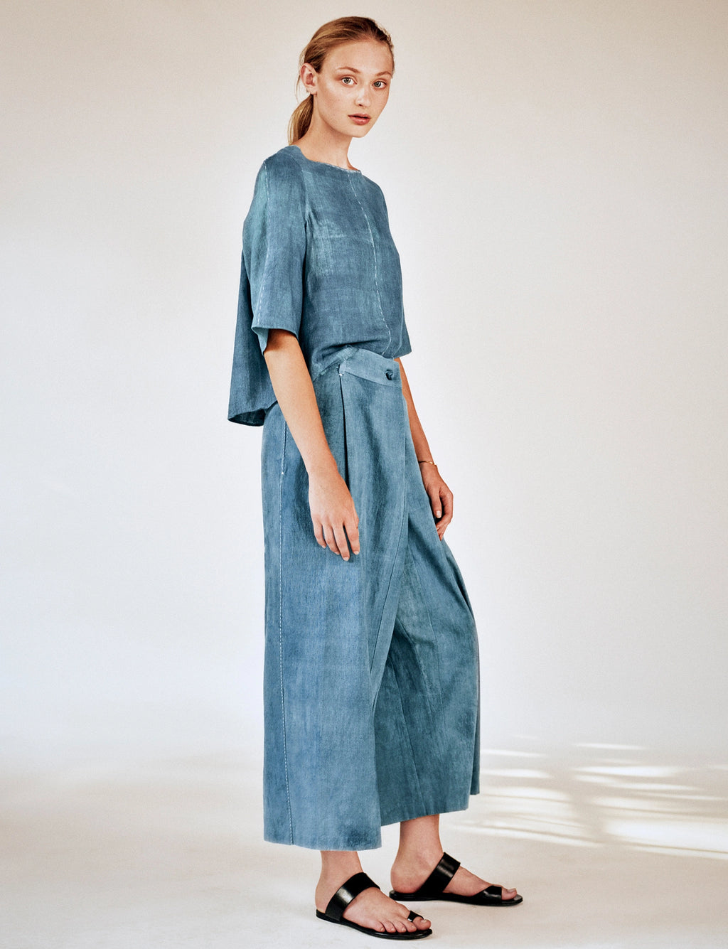 Anti T-shirt light indigo