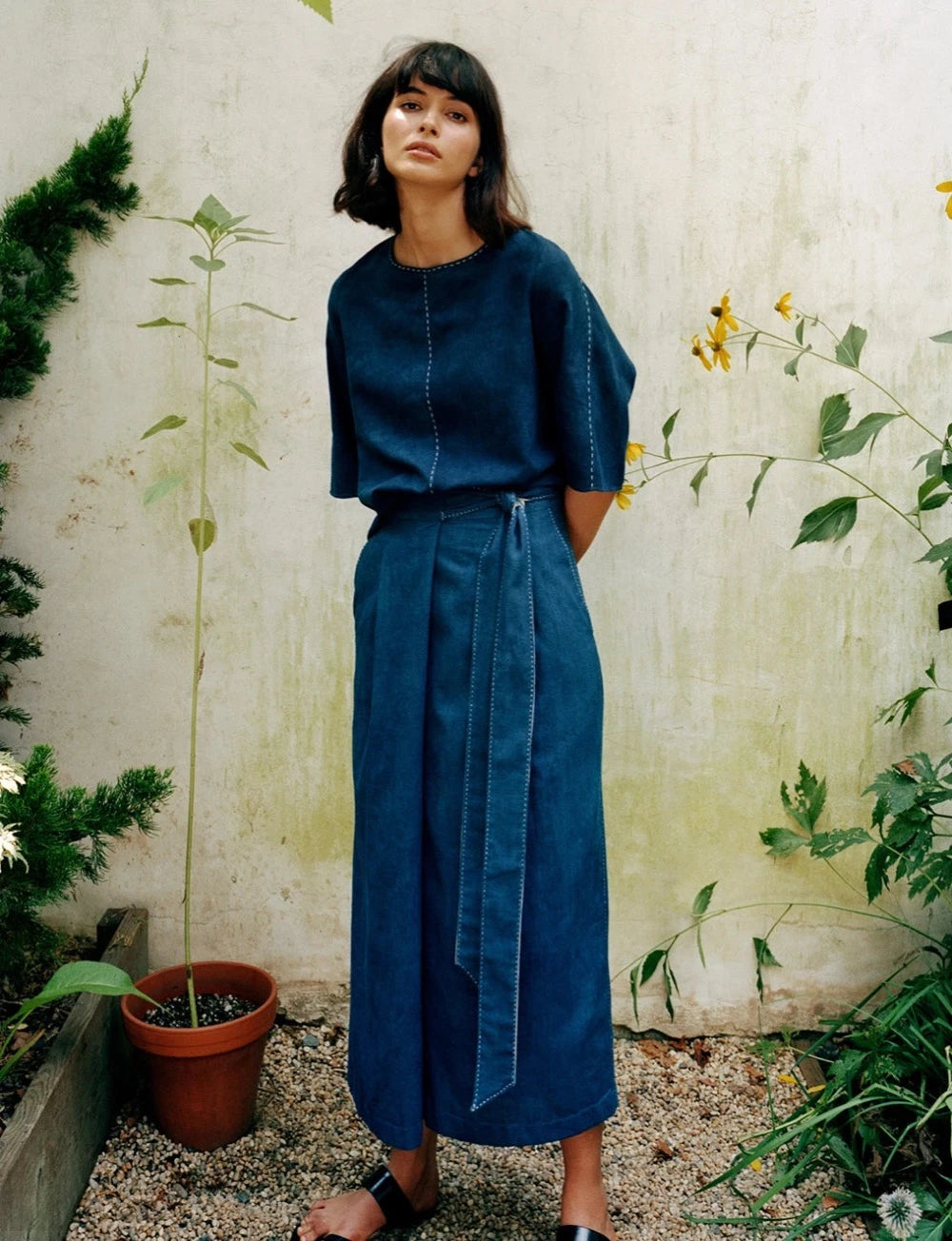Water Master Pants dark indigo