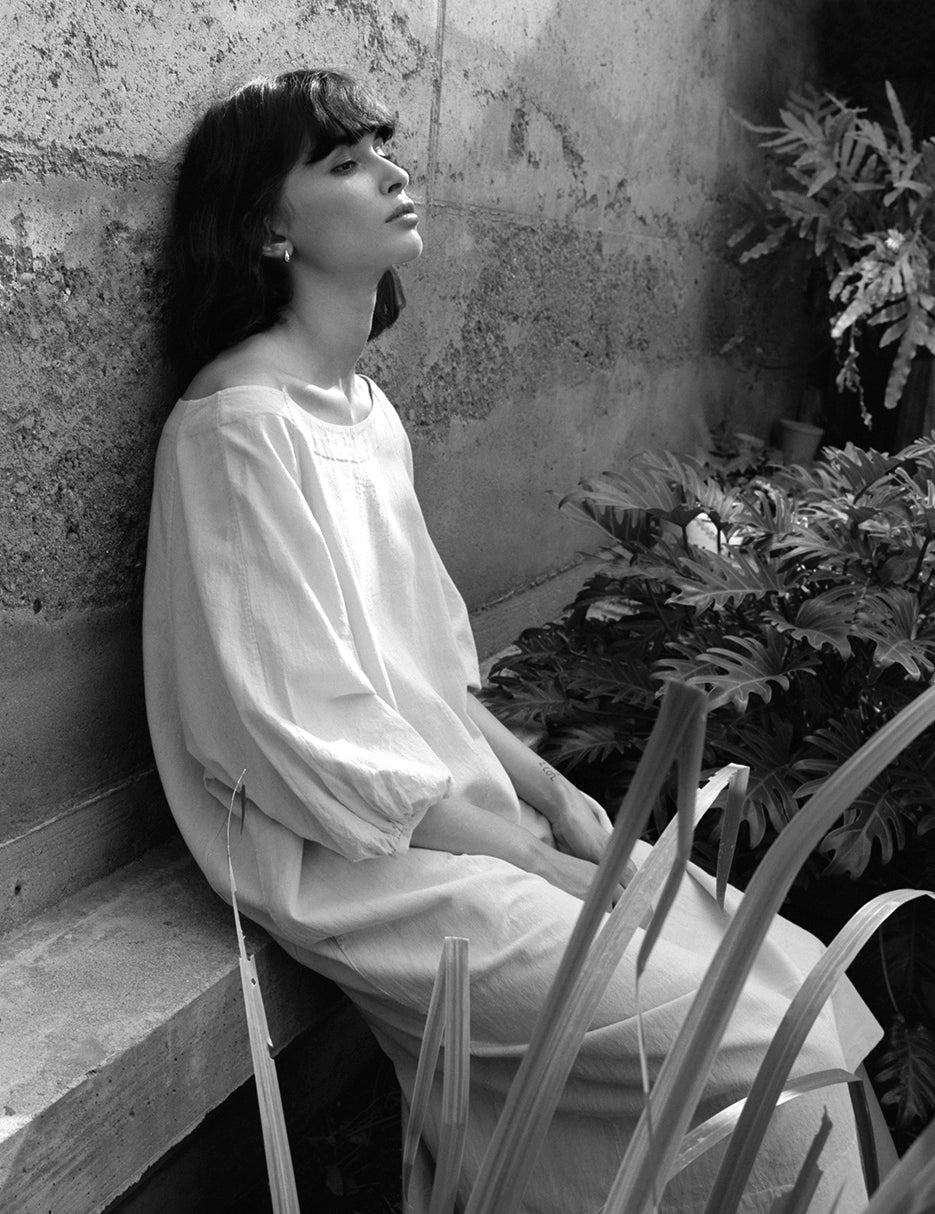 Meditation Dress gardenia