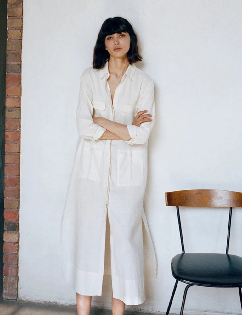 Lab coat dress discount